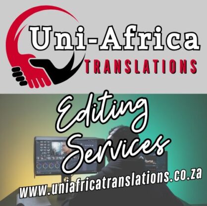 Editing Services at Uni Africa Translations