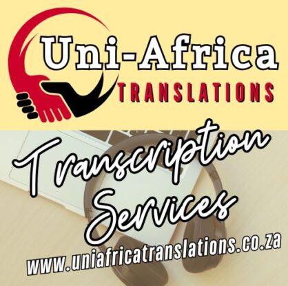 Transcription Services at Uni Africa Translations